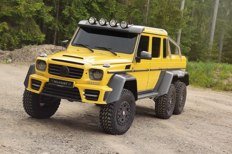 mansory, Mercedes, Benz, G63, Amg, 6×6, All, Road, Yellow, Modified HD Wallpaper Desktop Background