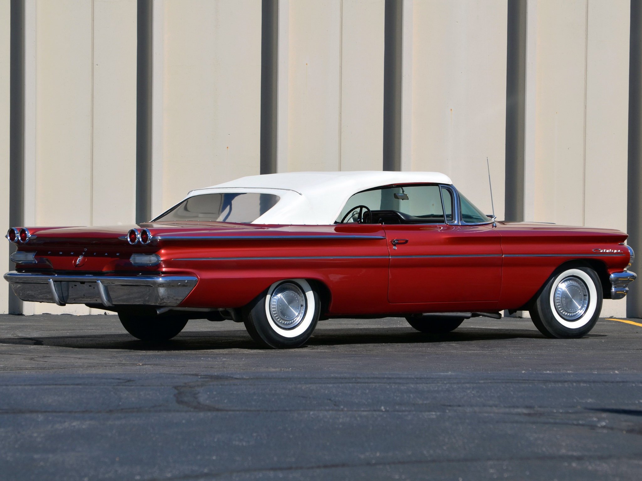 pontiac, Catalina, Convertible, 1960, Cars Wallpaper
