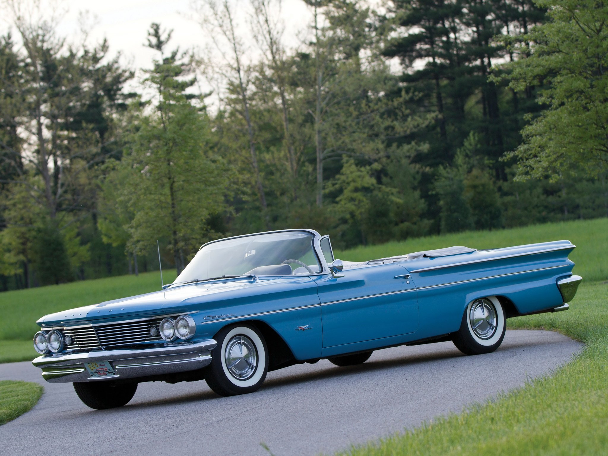 pontiac, Catalina, Convertible, 1960, Cars Wallpaper