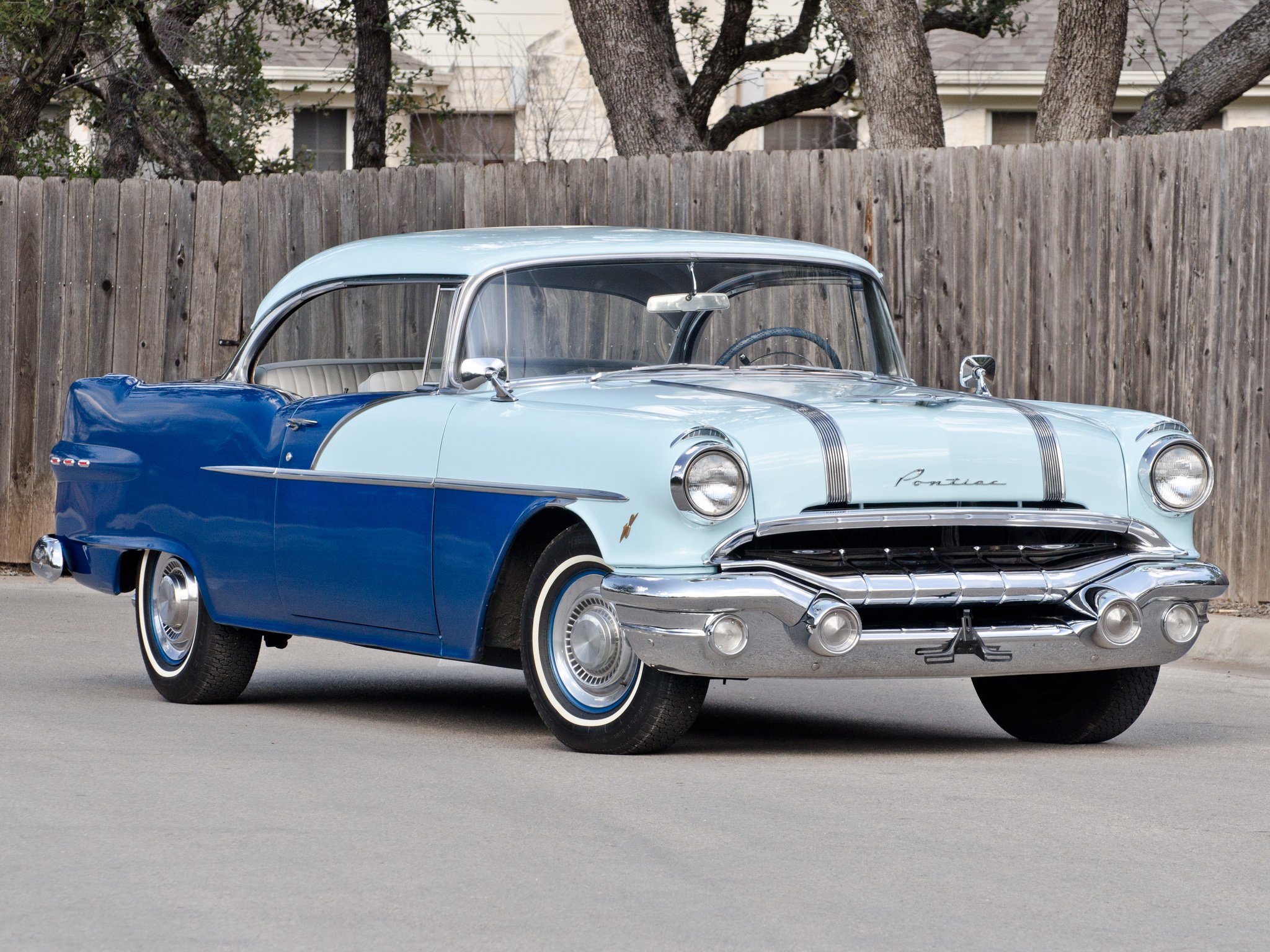 1957, Pontiac, Chieftain, Catalina, Coupe, Cars Wallpaper