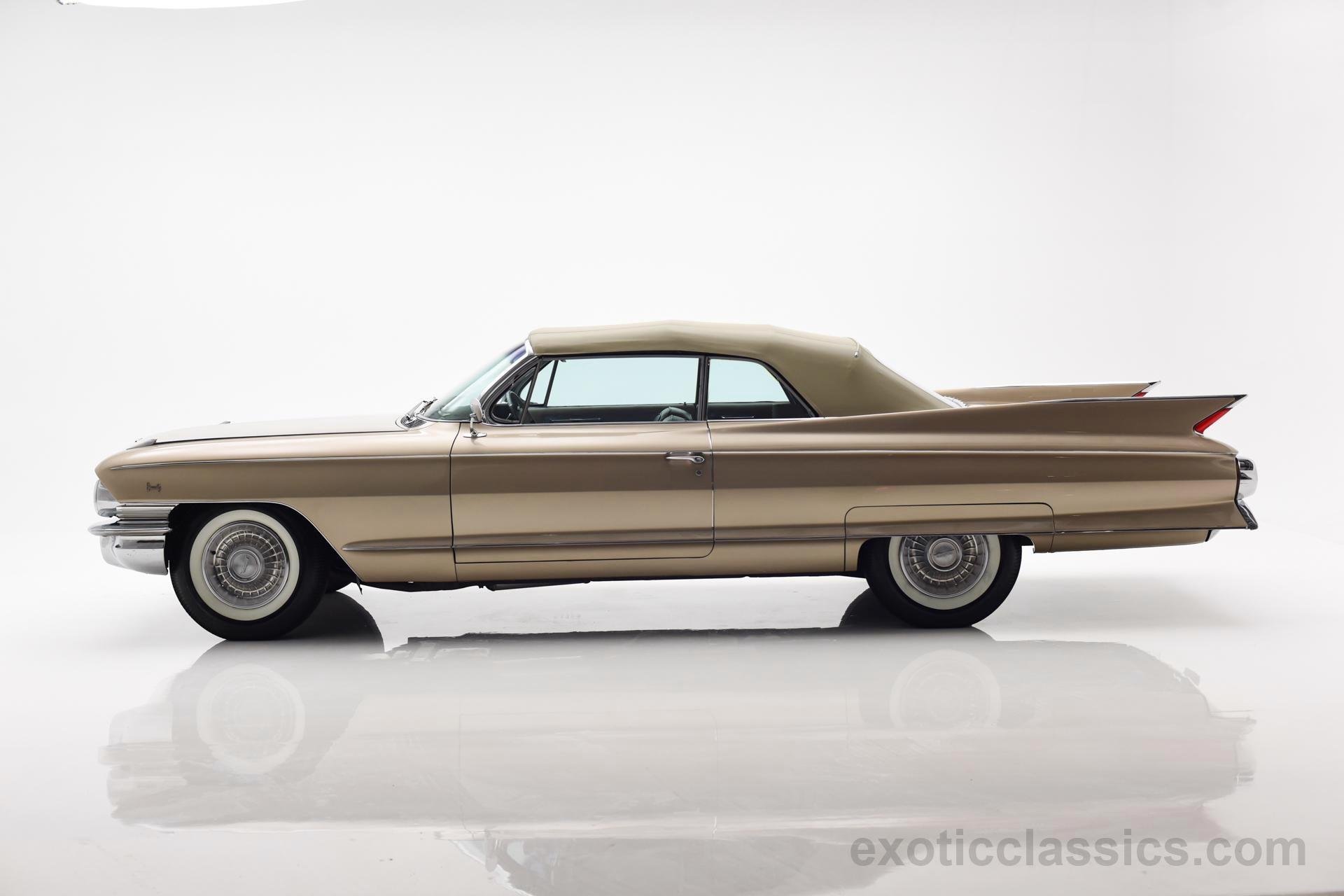 1961, Cadillac, Eldorado, Biarritz, Convertible, Cars, Classic Wallpaper