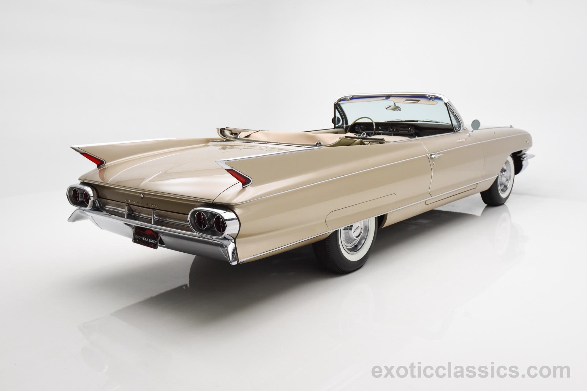 1961, Cadillac, Eldorado, Biarritz, Convertible, Cars, Classic Wallpaper