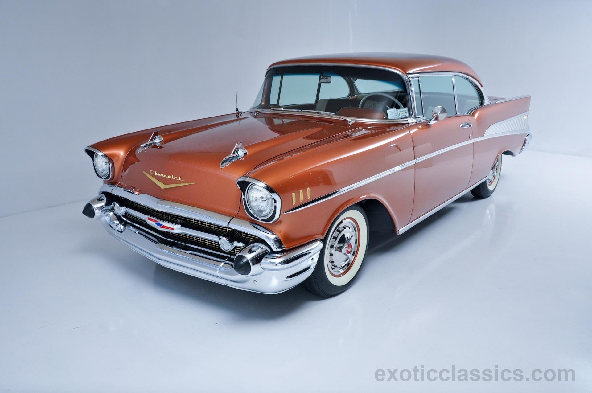 1957, Chevrolet, Two door, Hardtop, Classic, Cars Wallpaper