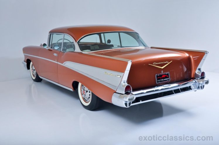 1957, Chevrolet, Two door, Hardtop, Classic, Cars HD Wallpaper Desktop Background