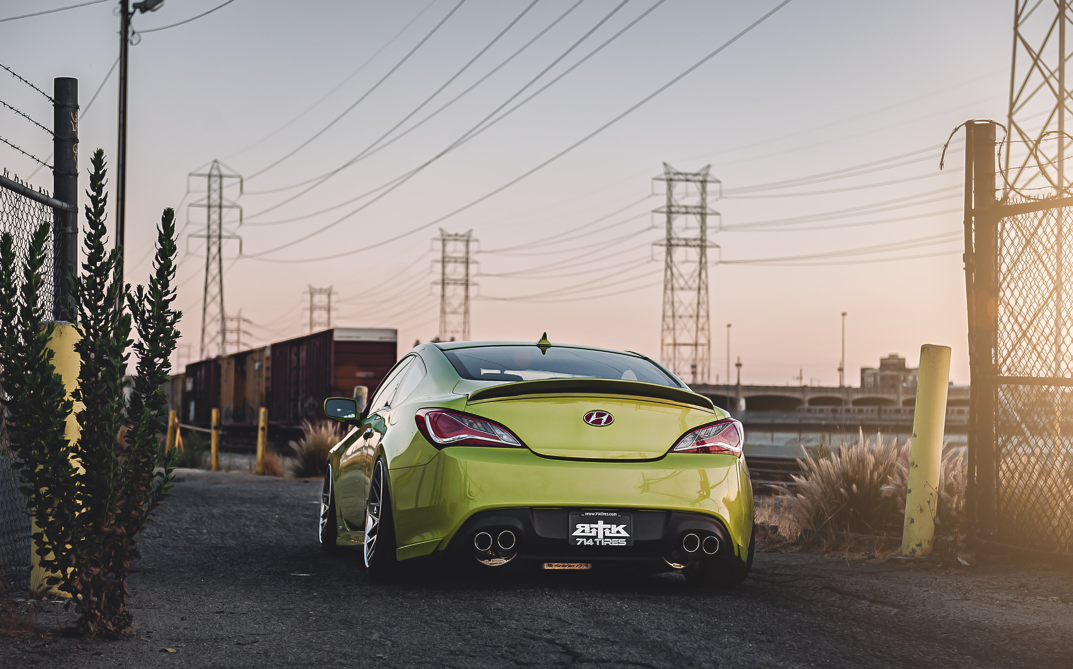 hyundai, Genesis, Stance Wallpaper