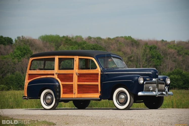 1942, Ford, Super, Deluxe, Woody, Station, Wagon, Classic, Cars, Retro HD Wallpaper Desktop Background