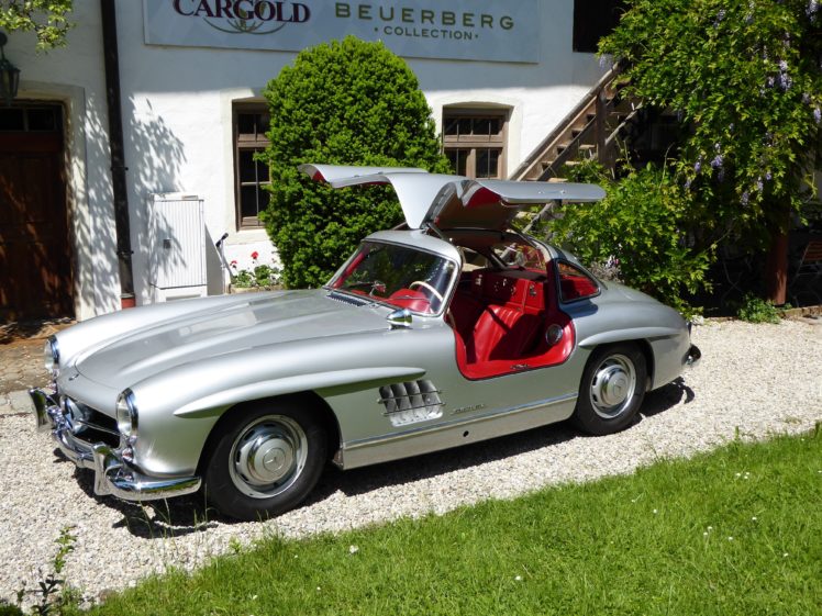 1955, Mercedes, Benz, 300sl, Gullwing, Luxury, Retro HD Wallpaper Desktop Background