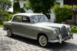 1958, Mercedes, Benz, 220s, Ponton, Limousine, Luxury, Retro