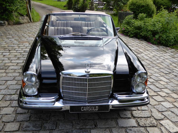1969, Mercedes, Benz, 280se, Cabriolet, Classic, Convertible, Luxury HD Wallpaper Desktop Background