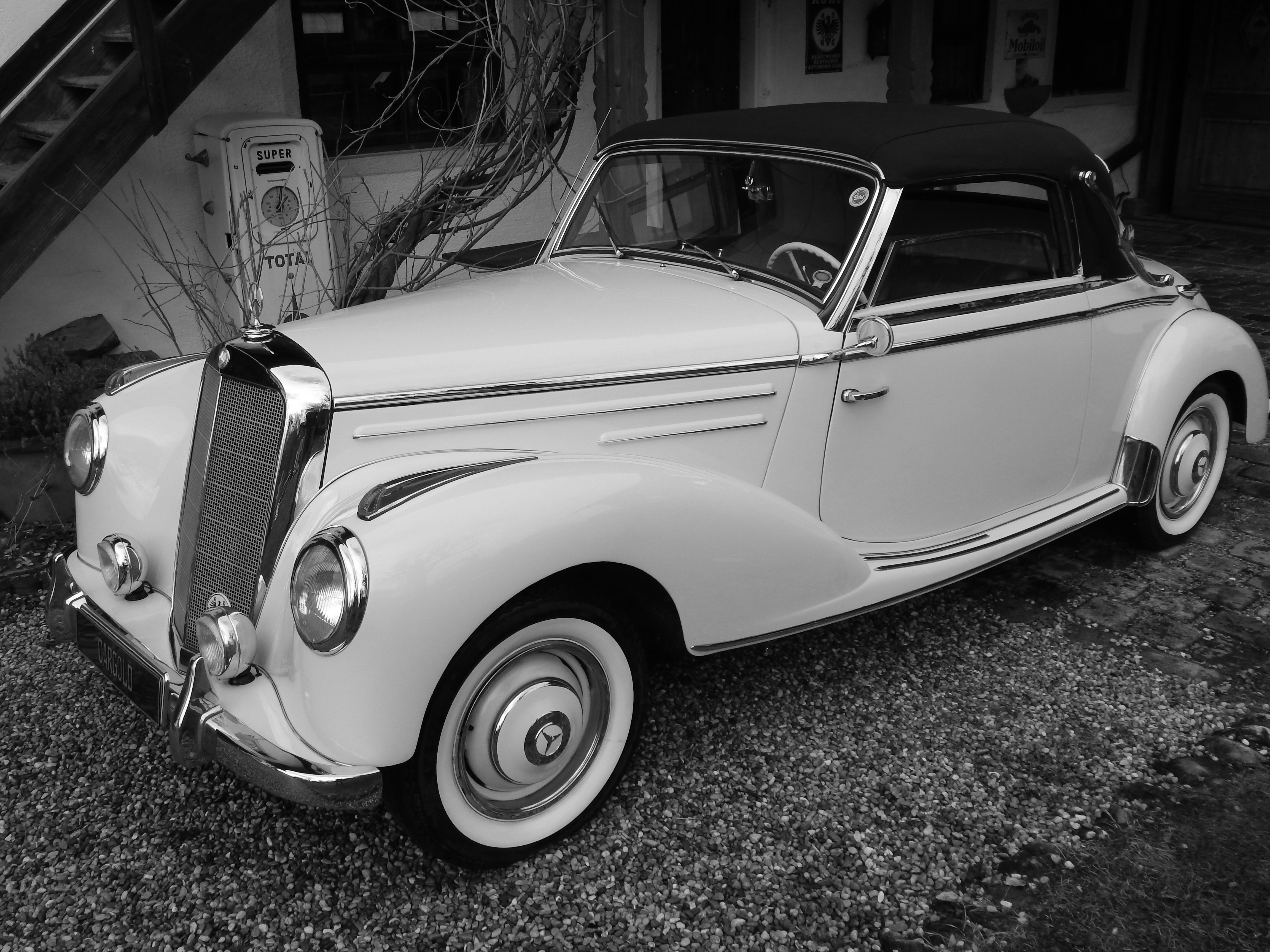 1953, Mercedes, 220, Cabriolet, A, Luxurt, Benz, Luxury, Retro Wallpaper