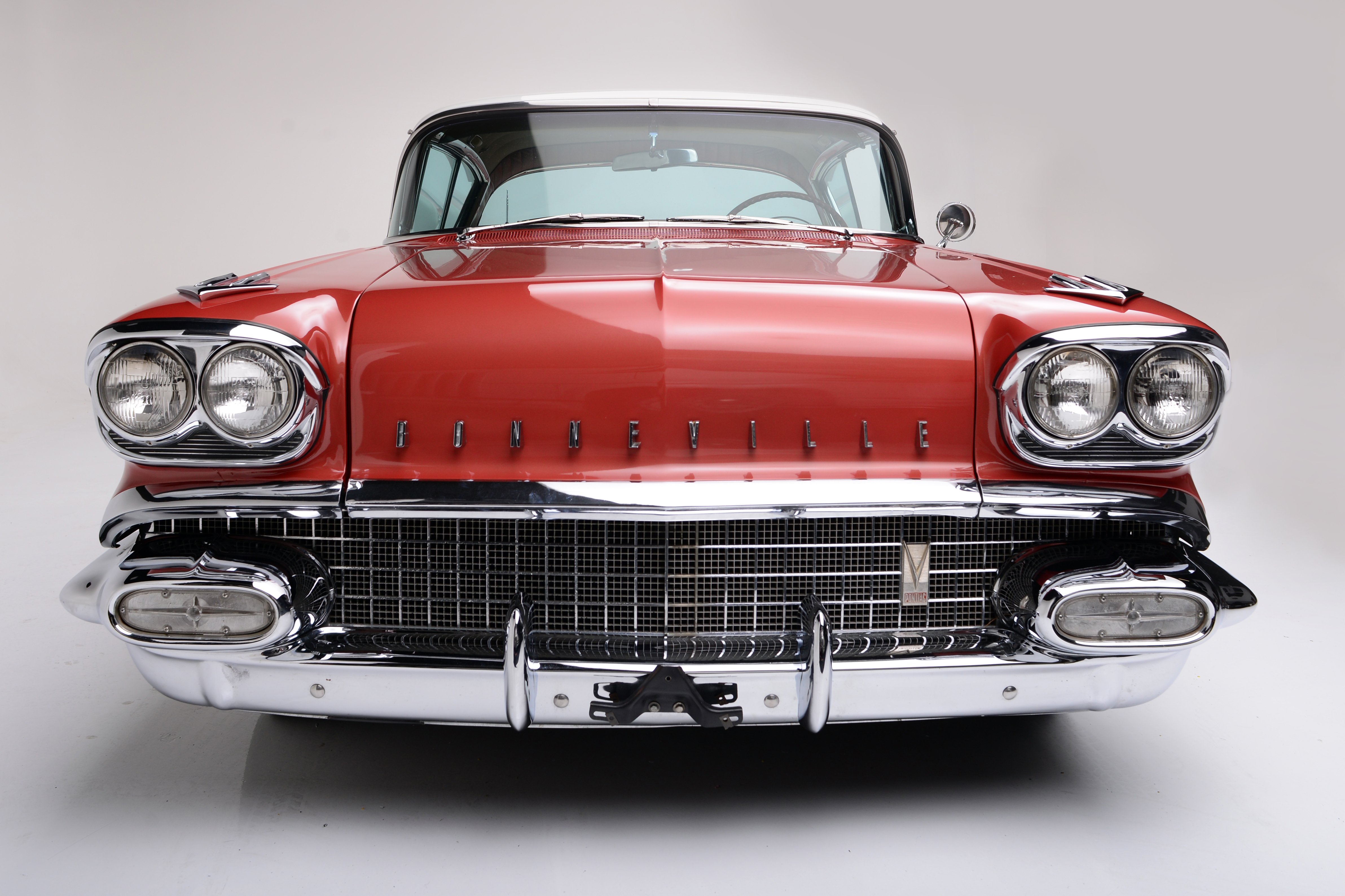 1958, Pontiac, Bonneville, Special, Luxury, Retro Wallpaper