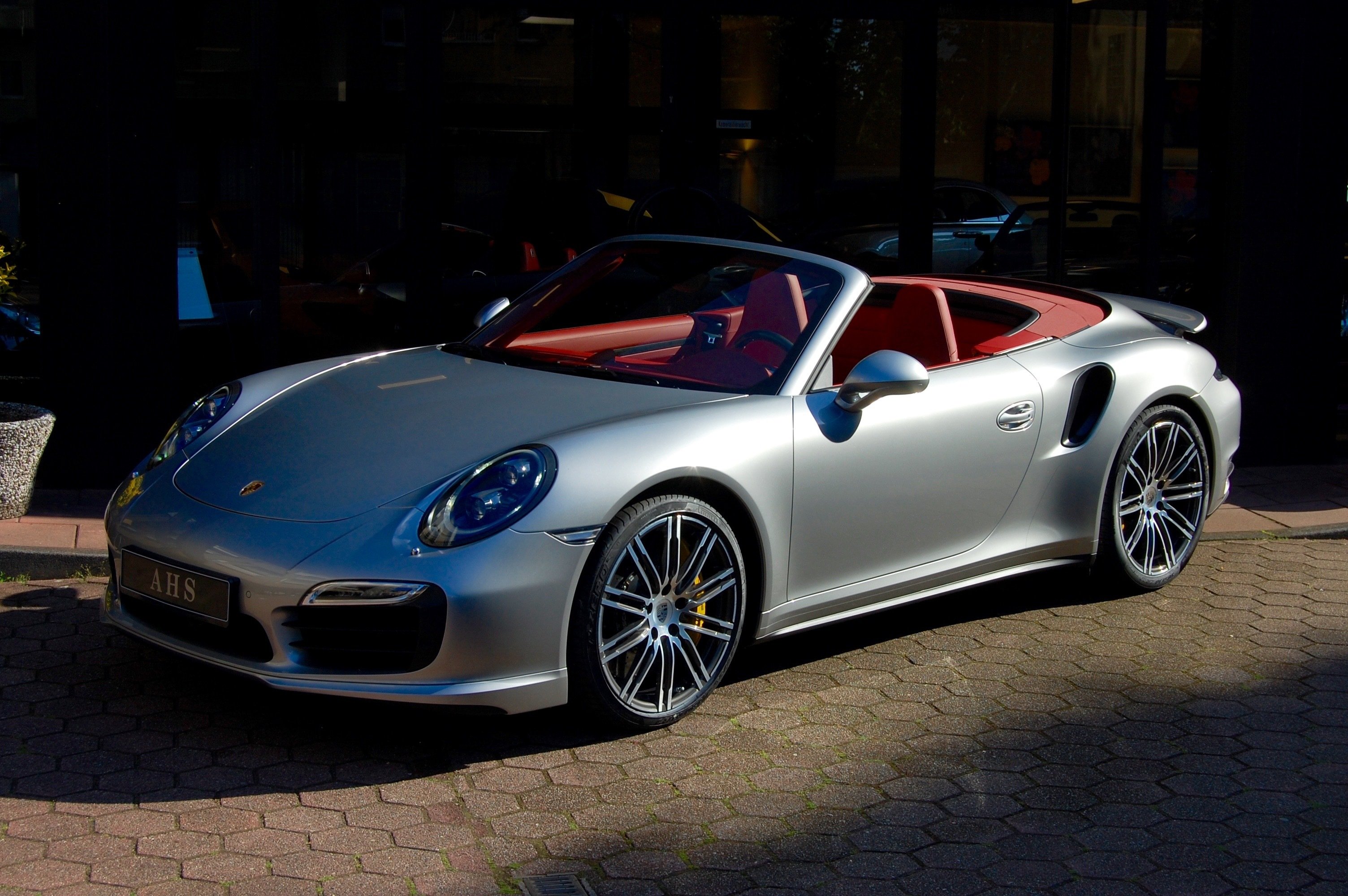 2015, Porsche, 911, Turbo, S, Cabrio Wallpapers HD