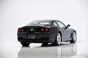 2001, Ferrari, 550, Maranello, Coupe, Cars, Black