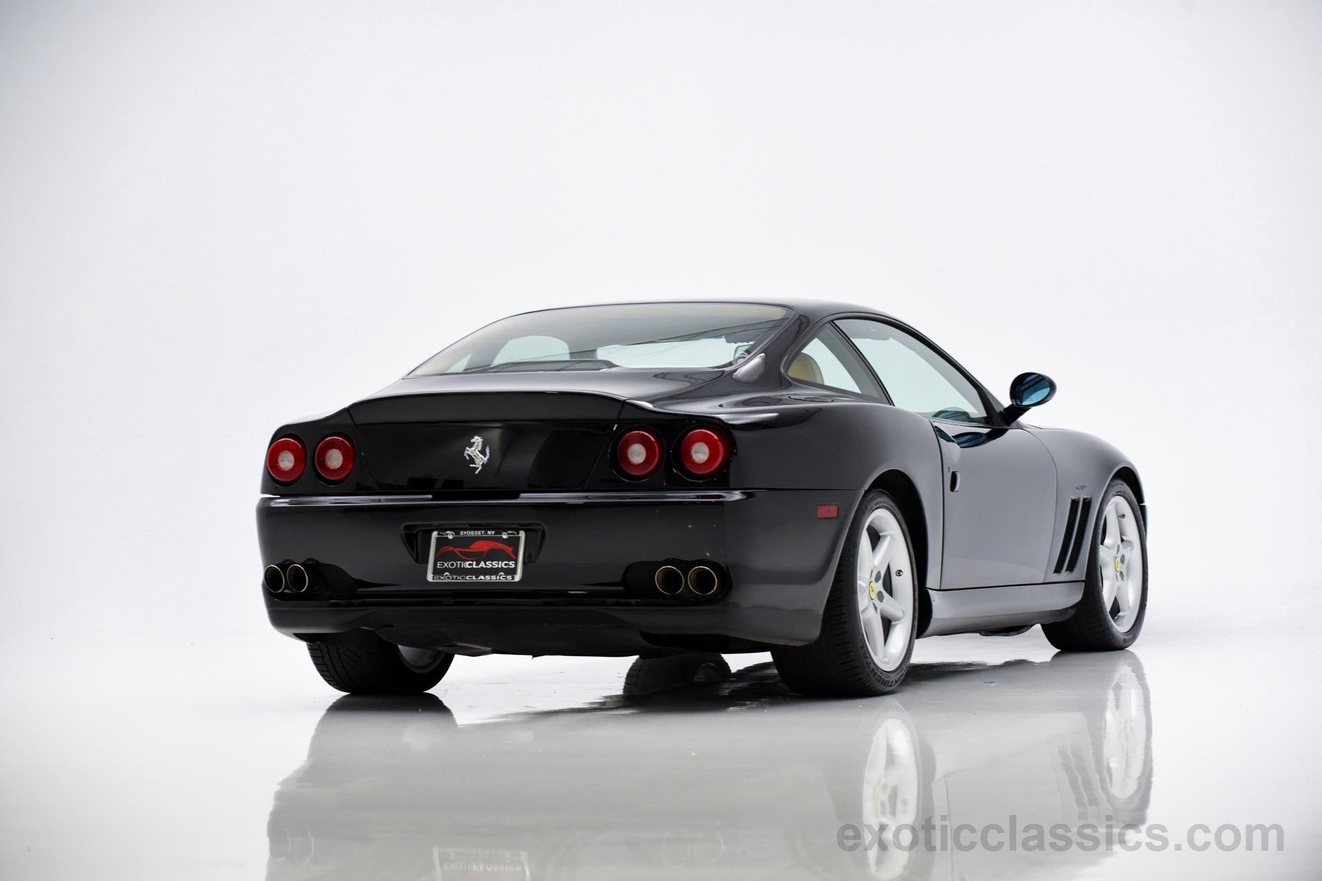 ferrari 550 maranello black