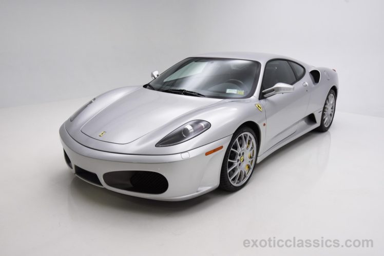 2007, Ferrari, F430, Berlinetta, Coupe, Cars, Silver HD Wallpaper Desktop Background