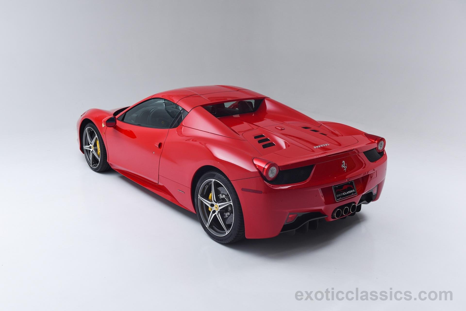 2014, Ferrari, 458, Spider, Rosso, Corsa, Red, Cars Wallpaper
