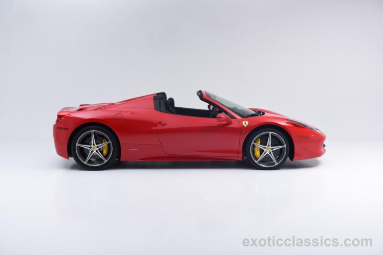 2014, Ferrari, 458, Spider, Rosso, Corsa, Red, Cars HD Wallpaper Desktop Background