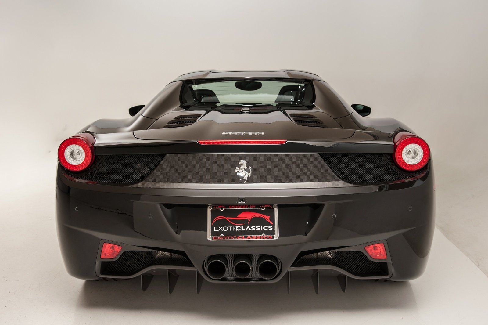 2013, Ferrari, 458, Spider, Nero, Black, Cars Wallpaper