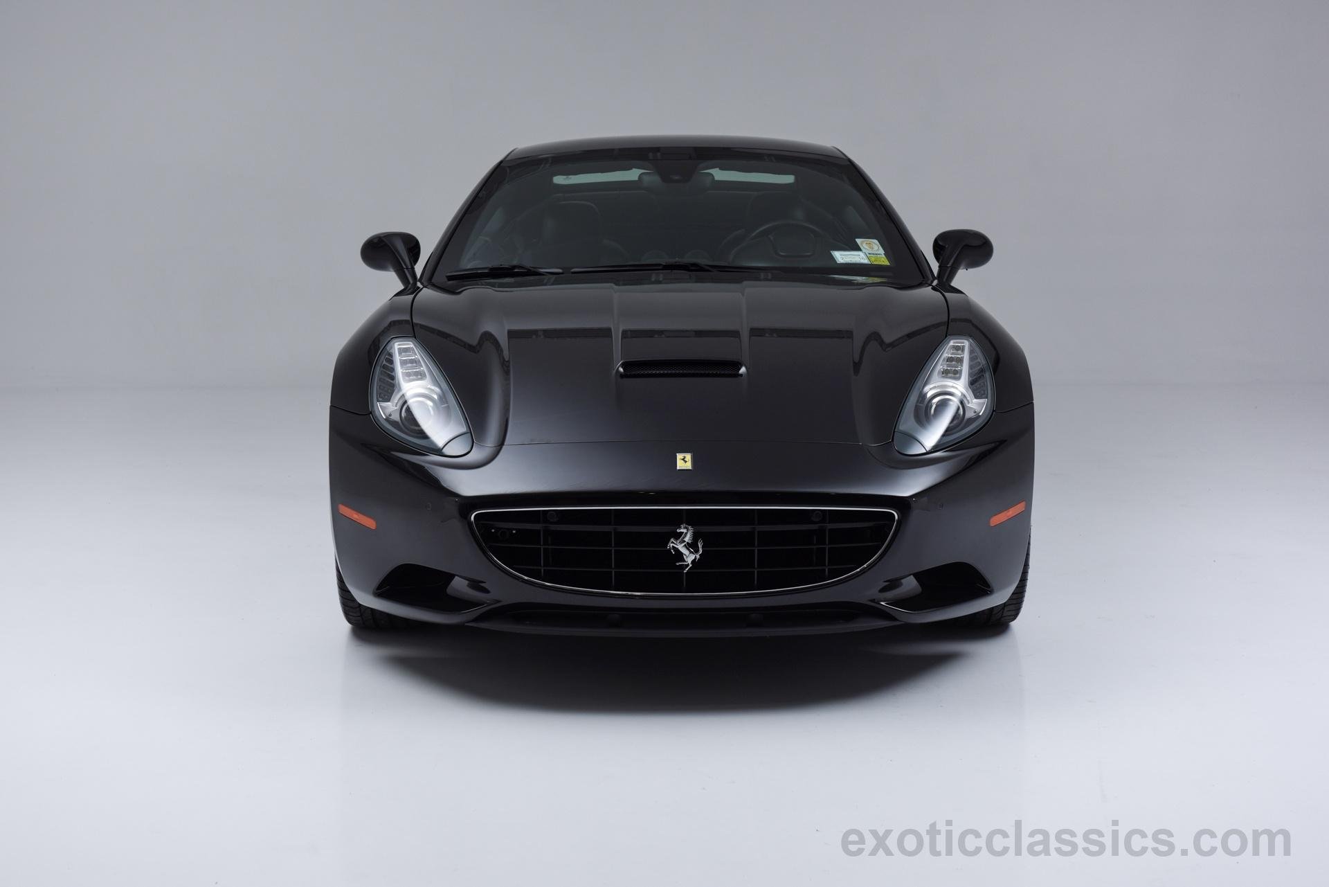 2012, Ferrari, California, Convertible, Nero, Black, Cars Wallpaper
