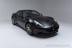 2012, Ferrari, California, Convertible, Nero, Black, Cars