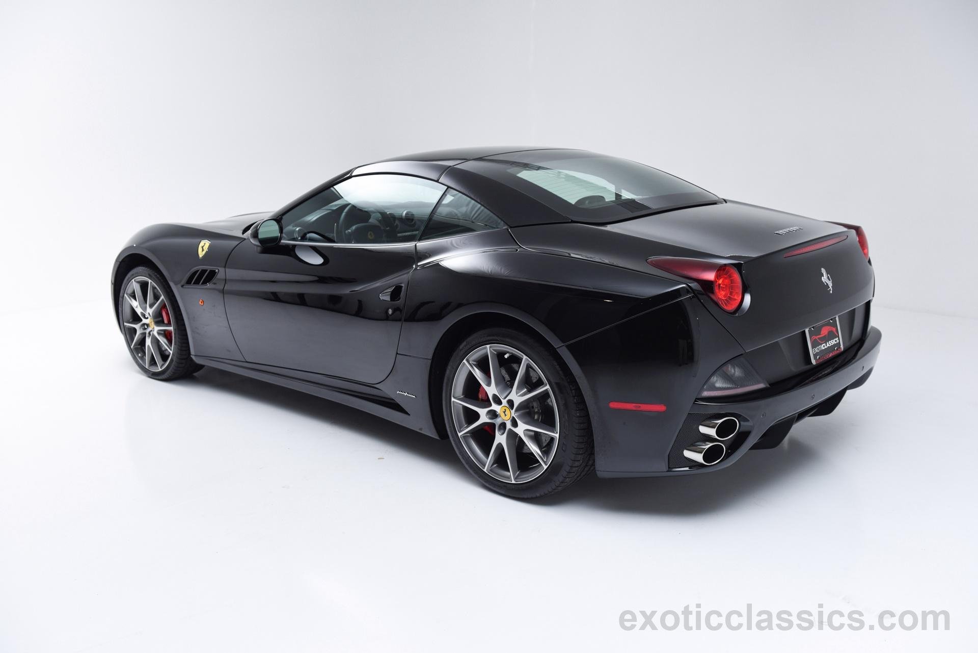 2012, Ferrari, California, Convertible, Nero, Black, Cars Wallpaper