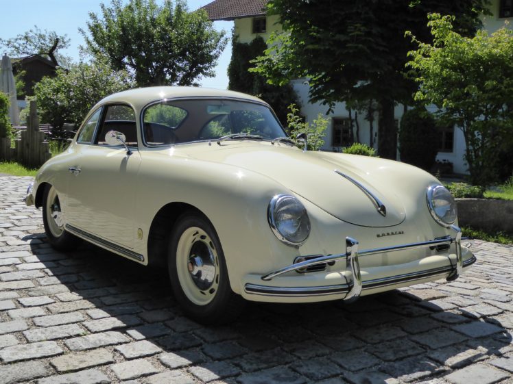 1958, Porsche, 356, A, 1600, Coupe, Retro HD Wallpaper Desktop Background