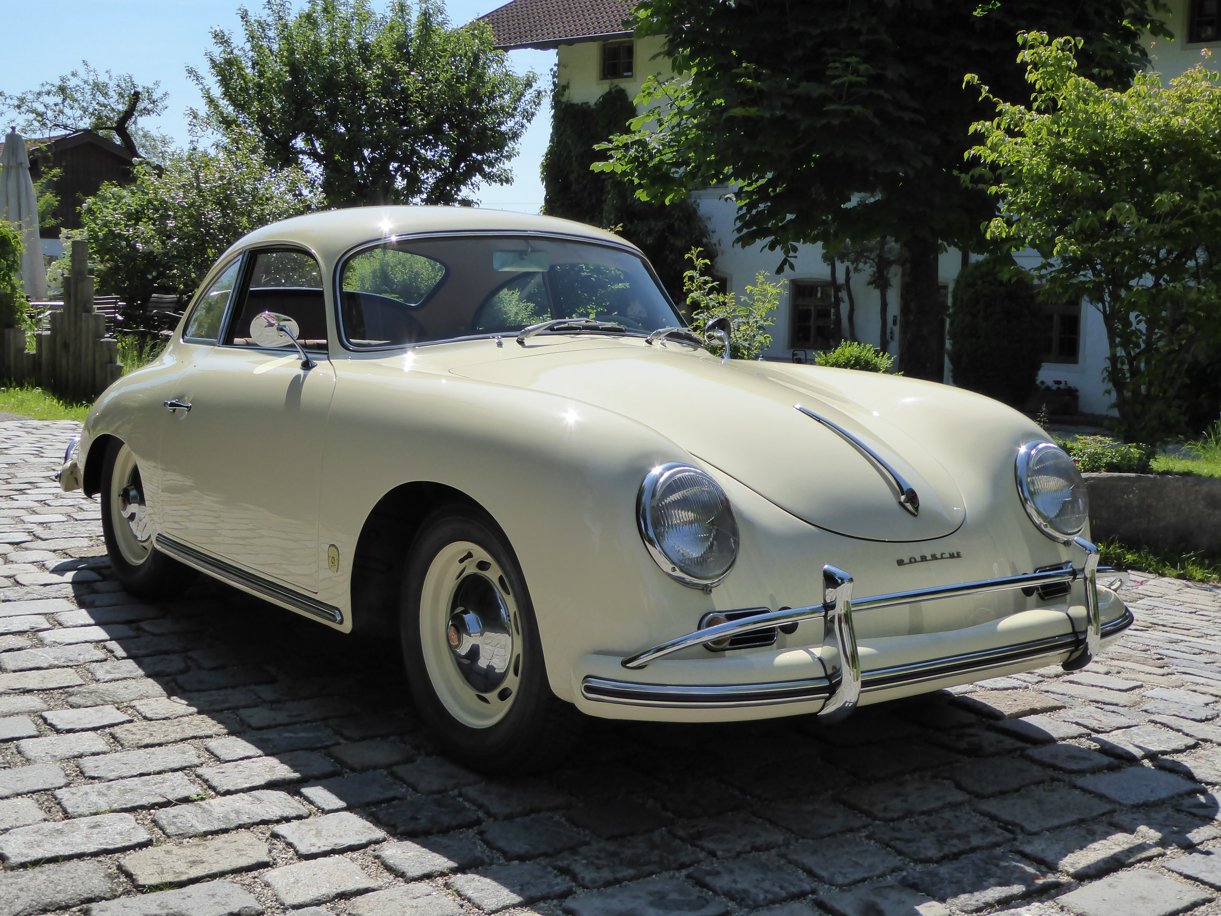 1958, Porsche, 356, A, 1600, Coupe, Retro Wallpaper
