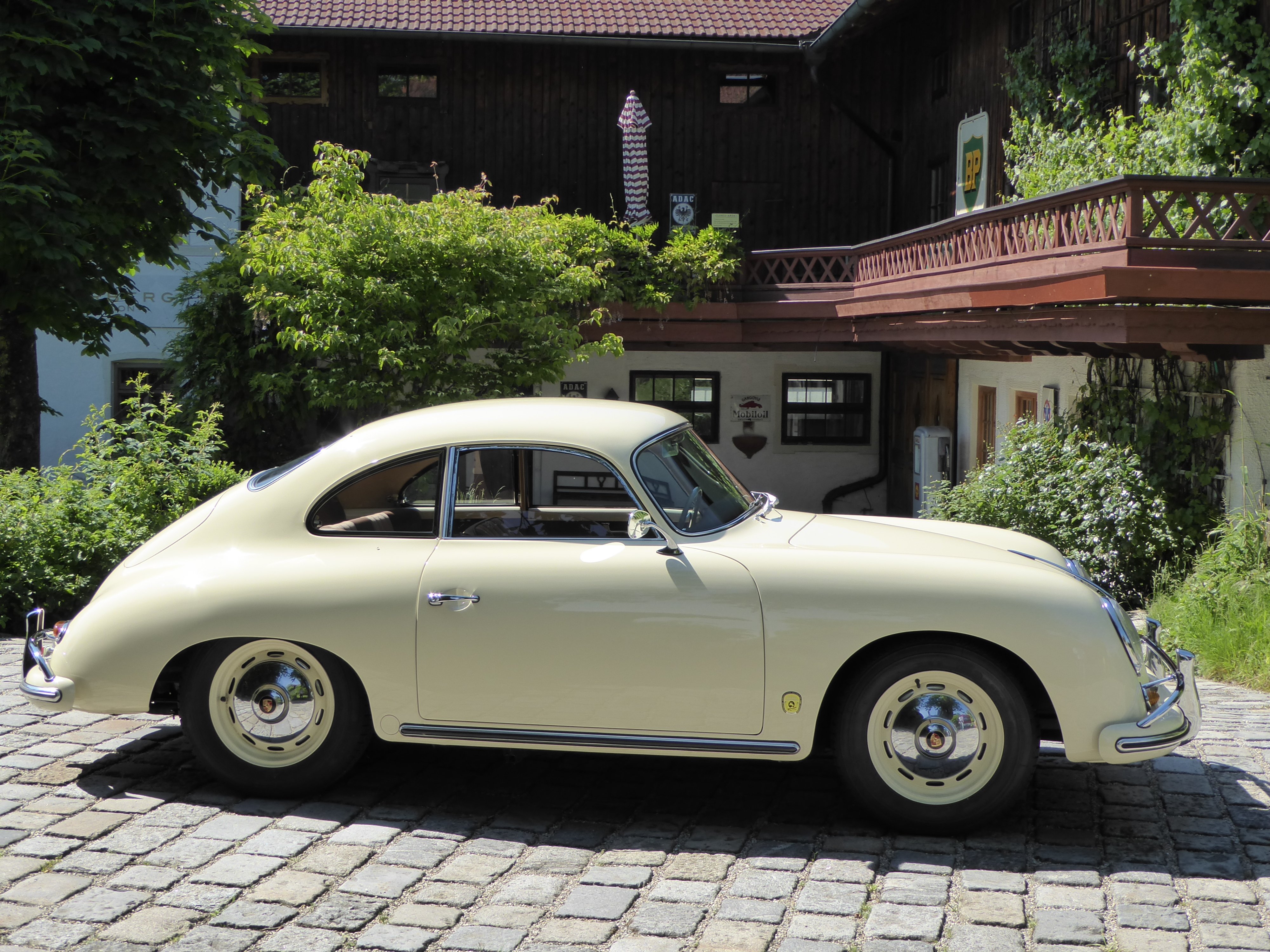 1958, Porsche, 356, A, 1600, Coupe, Retro Wallpaper