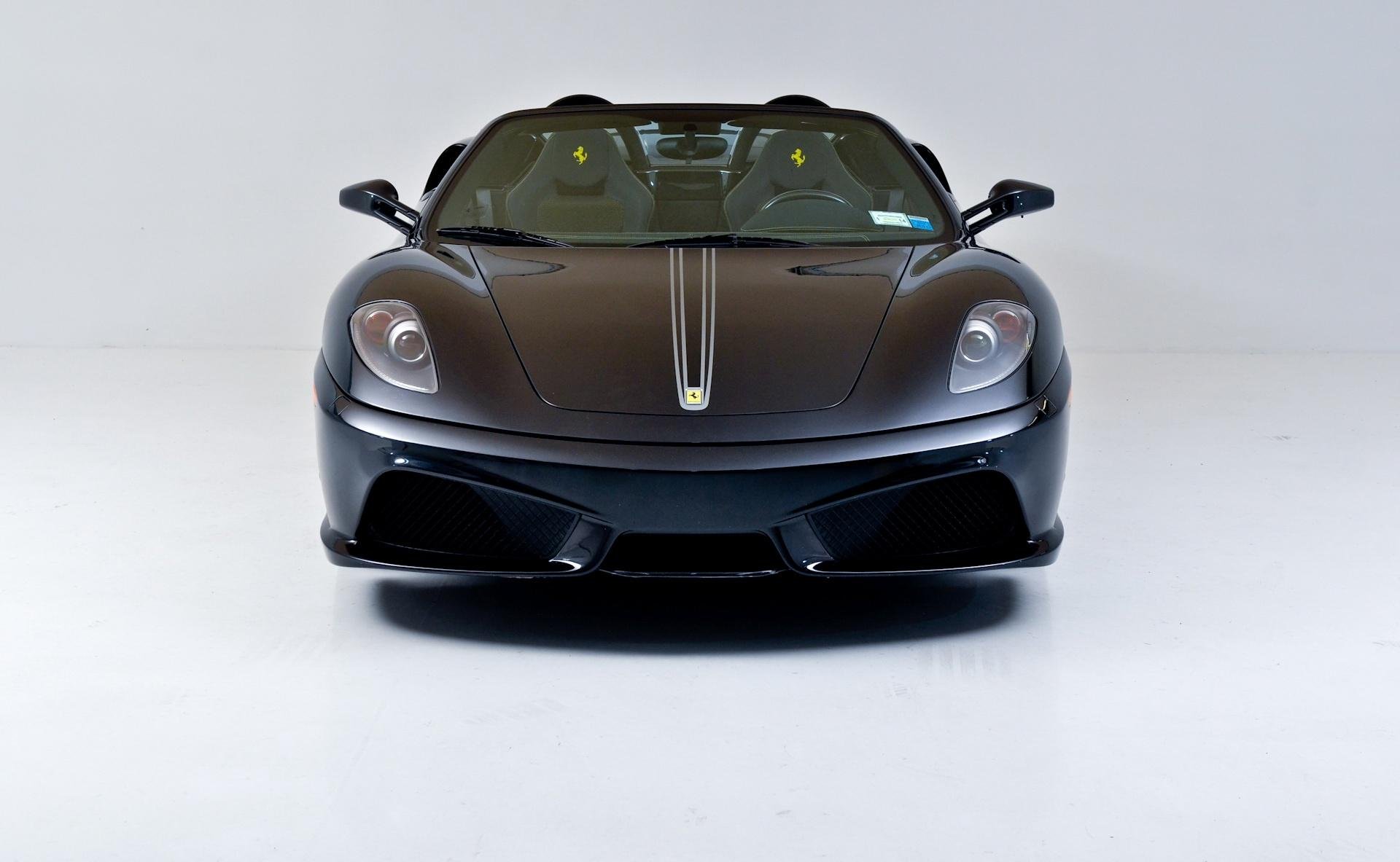 2009, Ferrari, F430, 16m, Scuderia, Cars, Convertible, Black Wallpaper