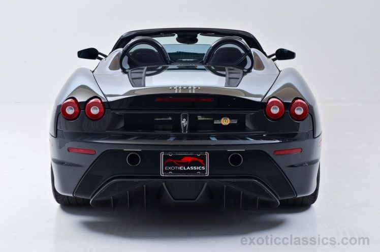2009, Ferrari, F430, 16m, Scuderia, Cars, Convertible, Black HD Wallpaper Desktop Background