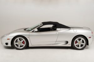 2003, Ferrari, Modena, 360, Spider, Cars, Silver