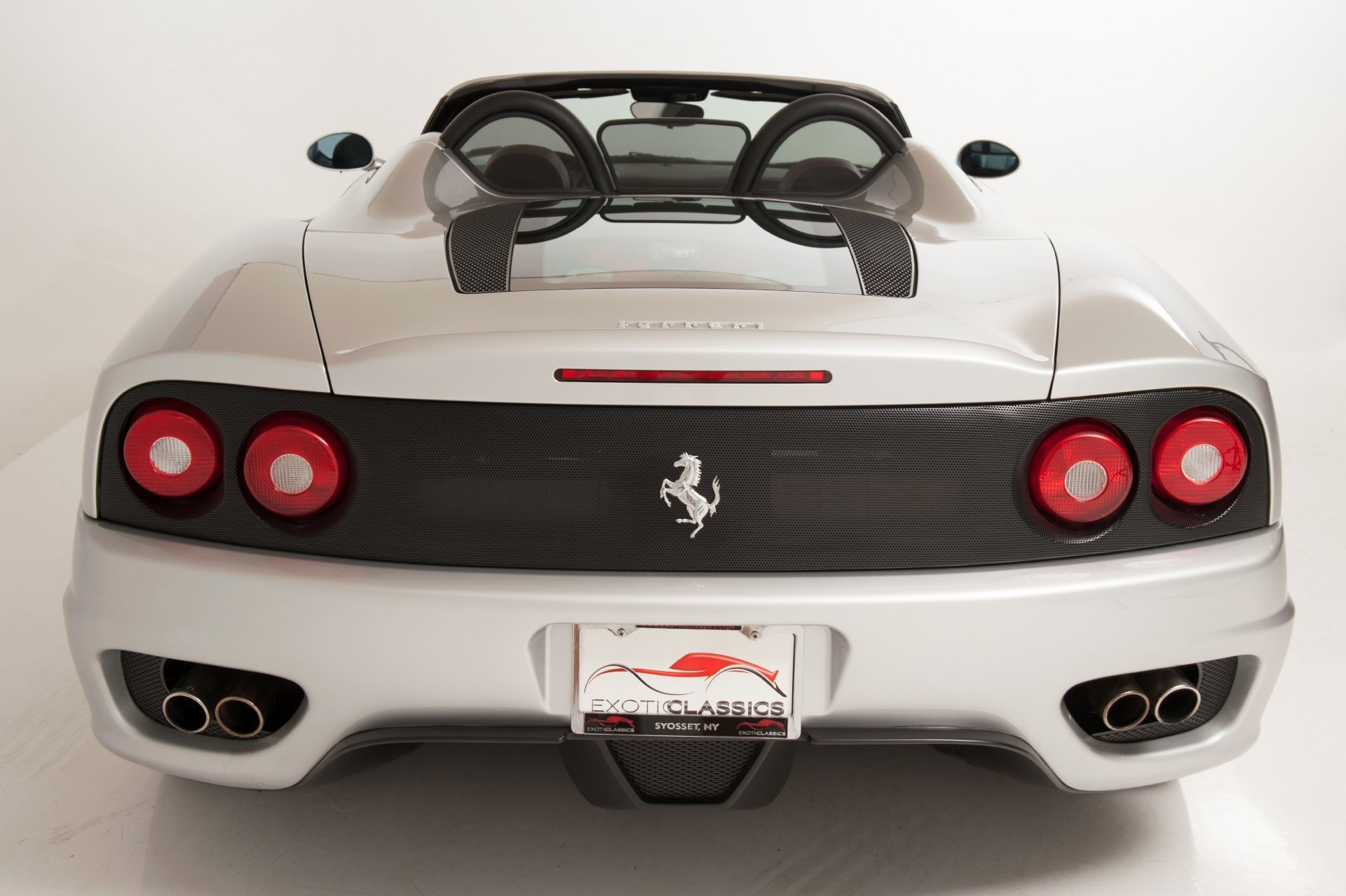 2003, Ferrari, Modena, 360, Spider, Cars, Silver Wallpaper
