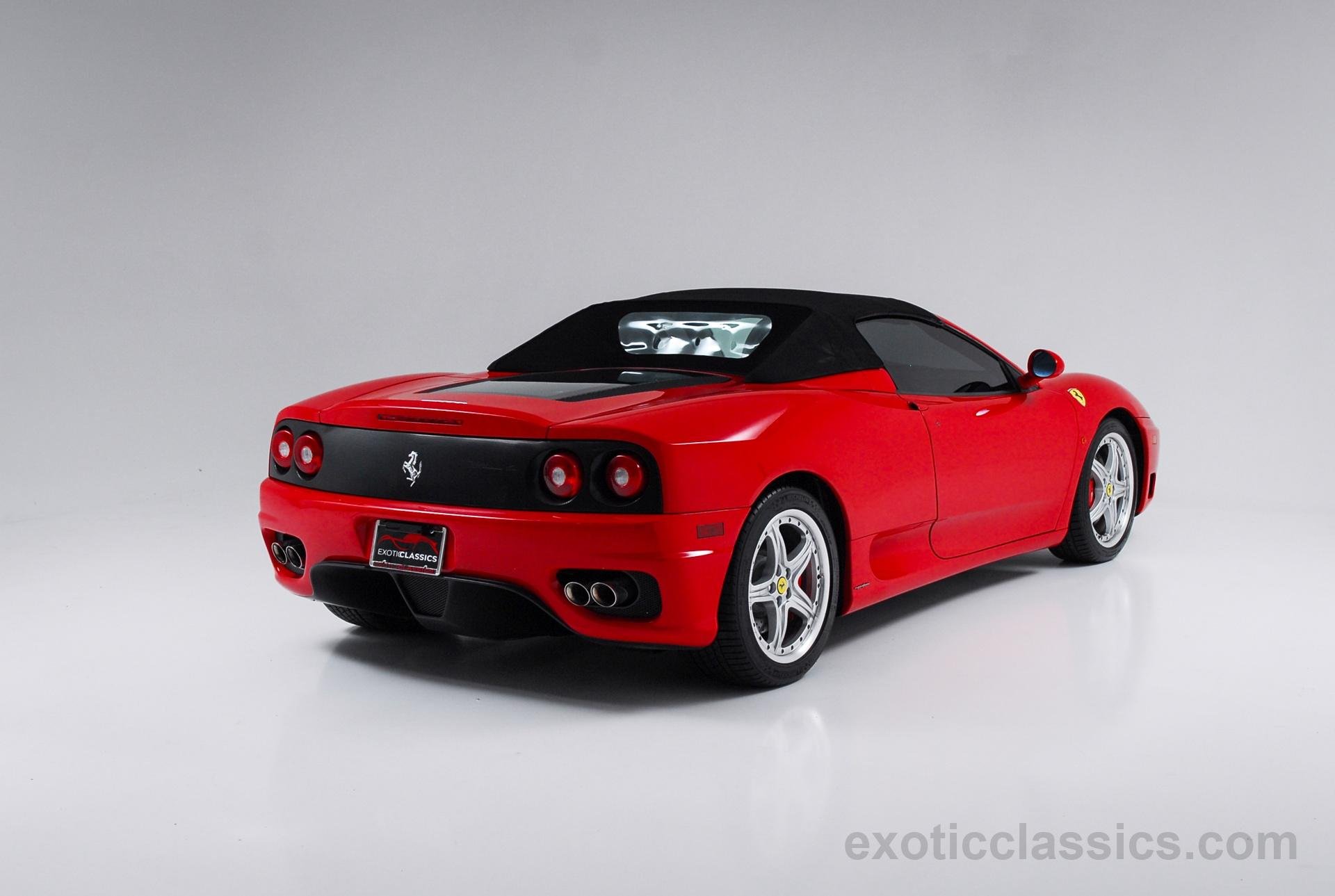 2003, Ferrari, Modena, 360, Spider, Cars, Rosso, Corsa, Red Wallpaper