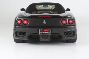 2003, Ferrari, Modena, 360, Spider, Cars, Black