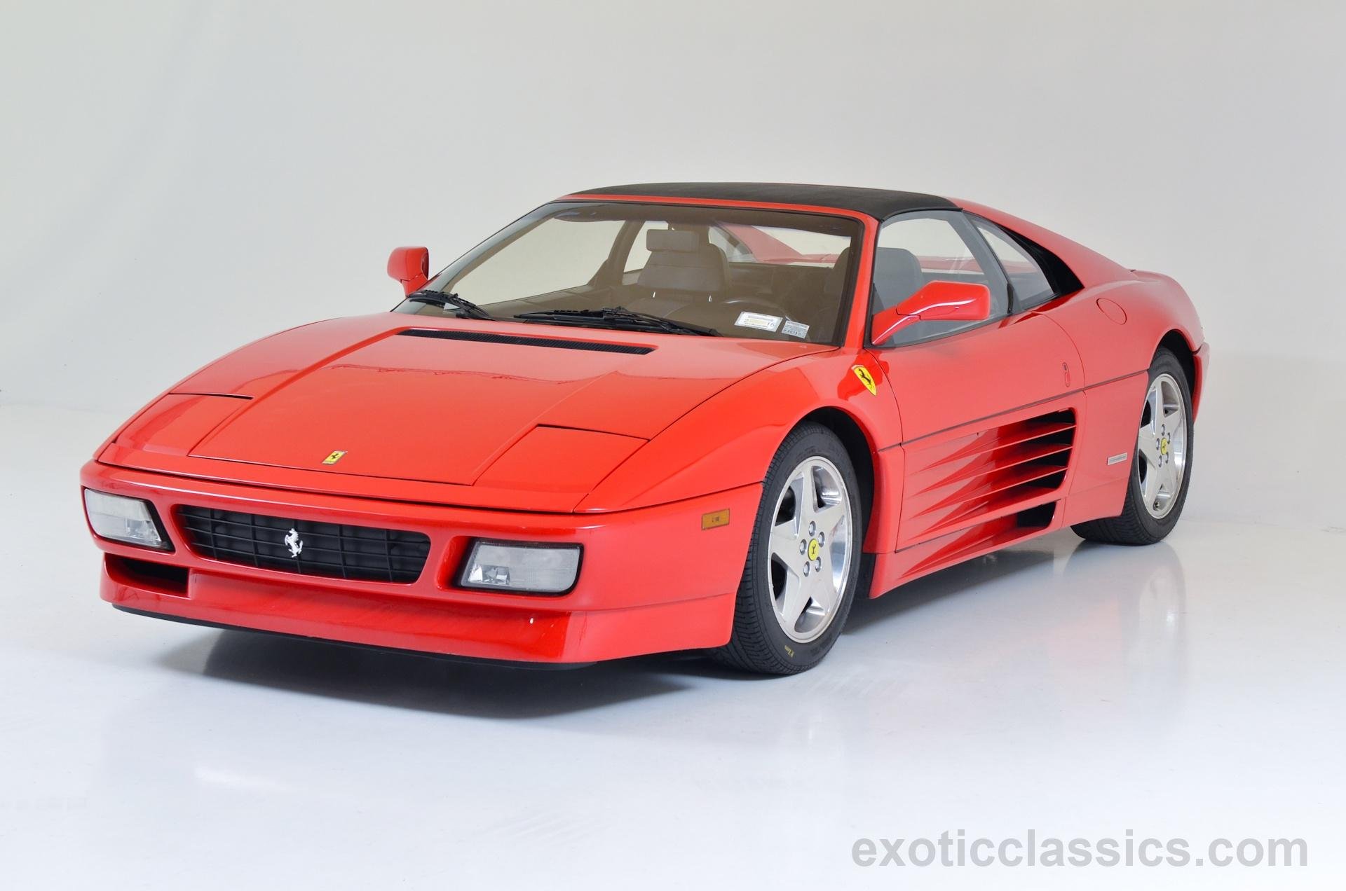1990, Ferrari, 348, Ts, Cars, Rossa, Corsa, Red Wallpaper