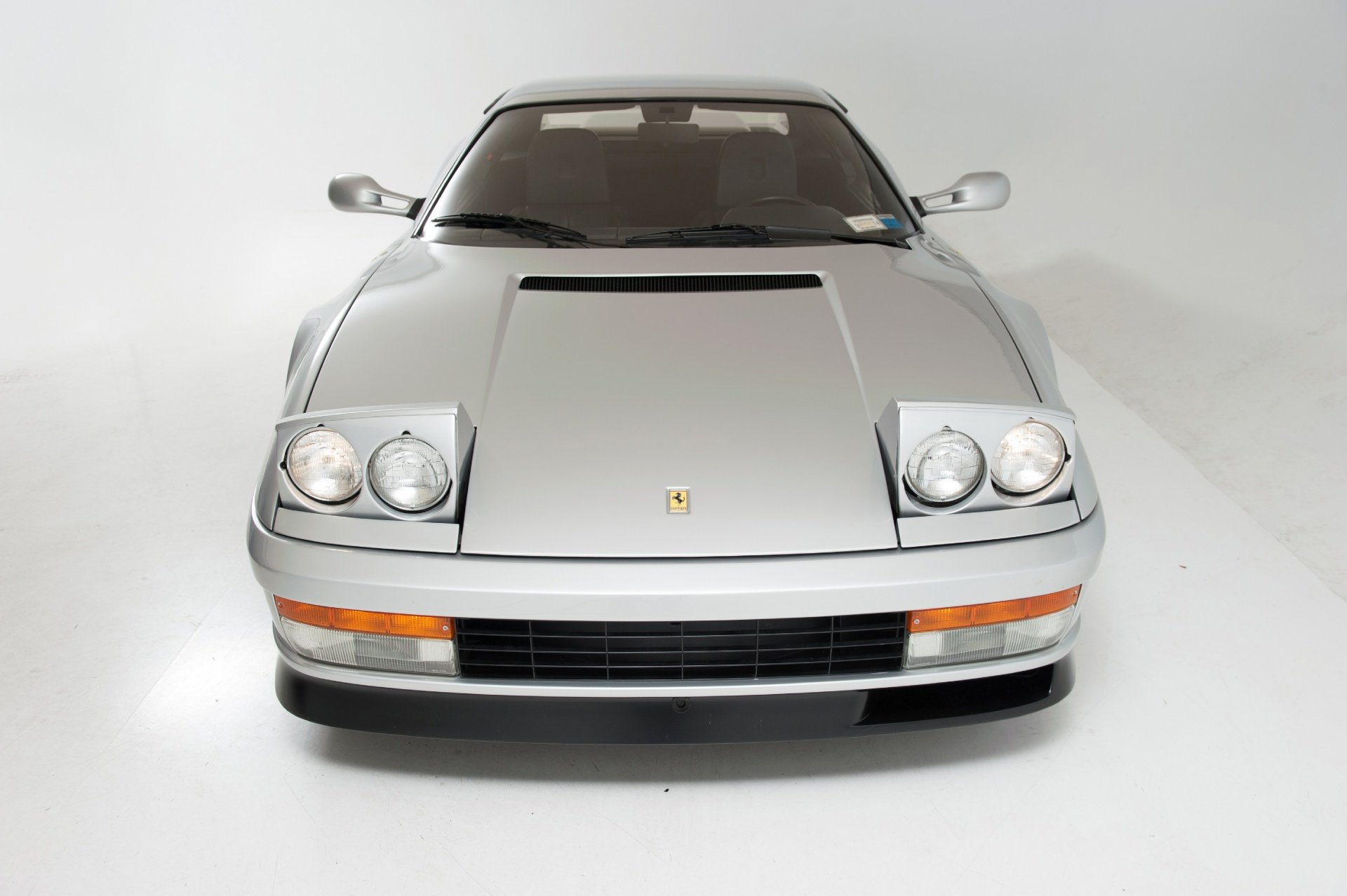1988, Ferrari, Testarossa, Metallic, Silver, Coupe, Cars Wallpaper