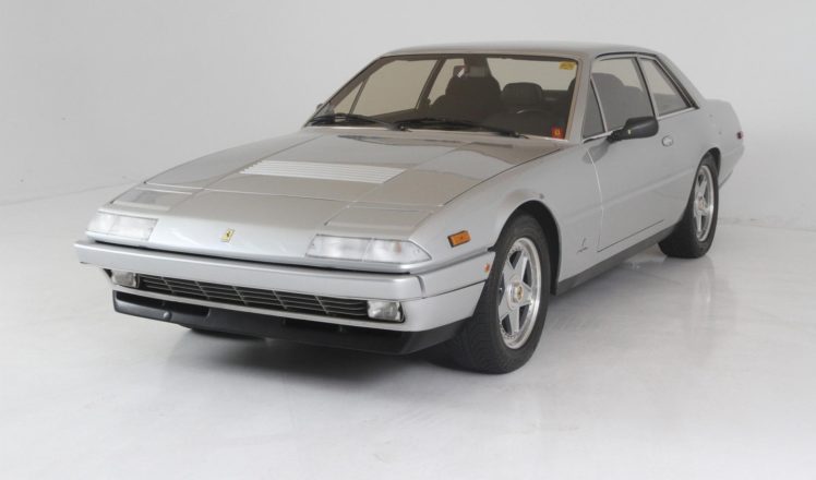 1986, Ferrari, 412, Gt, Agrento, Metallic, Silver, Cars HD Wallpaper Desktop Background