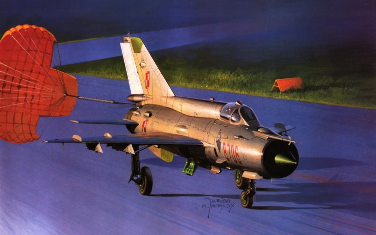 art, Airplane, Soviet, Mig 21, Jets, Military HD Wallpaper Desktop Background