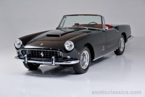 1962, Ferrari, 250, Pininfarina, Series, Ii, Cabriolet, Black, Convertible, Classic, Cars