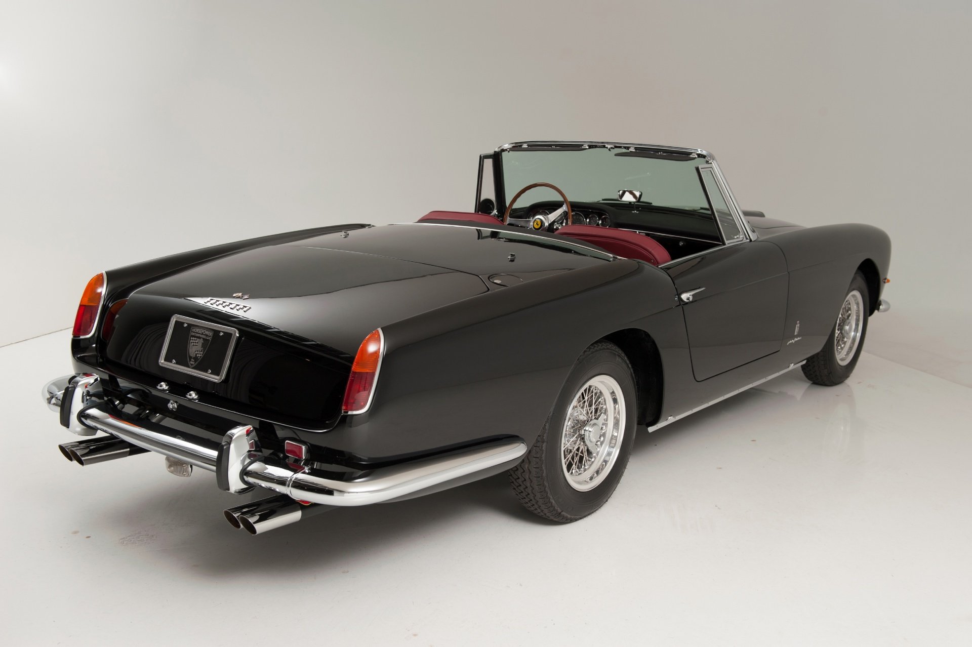 1962, Ferrari, 250, Pininfarina, Series, Ii, Cabriolet, Black, Convertible, Classic, Cars Wallpaper
