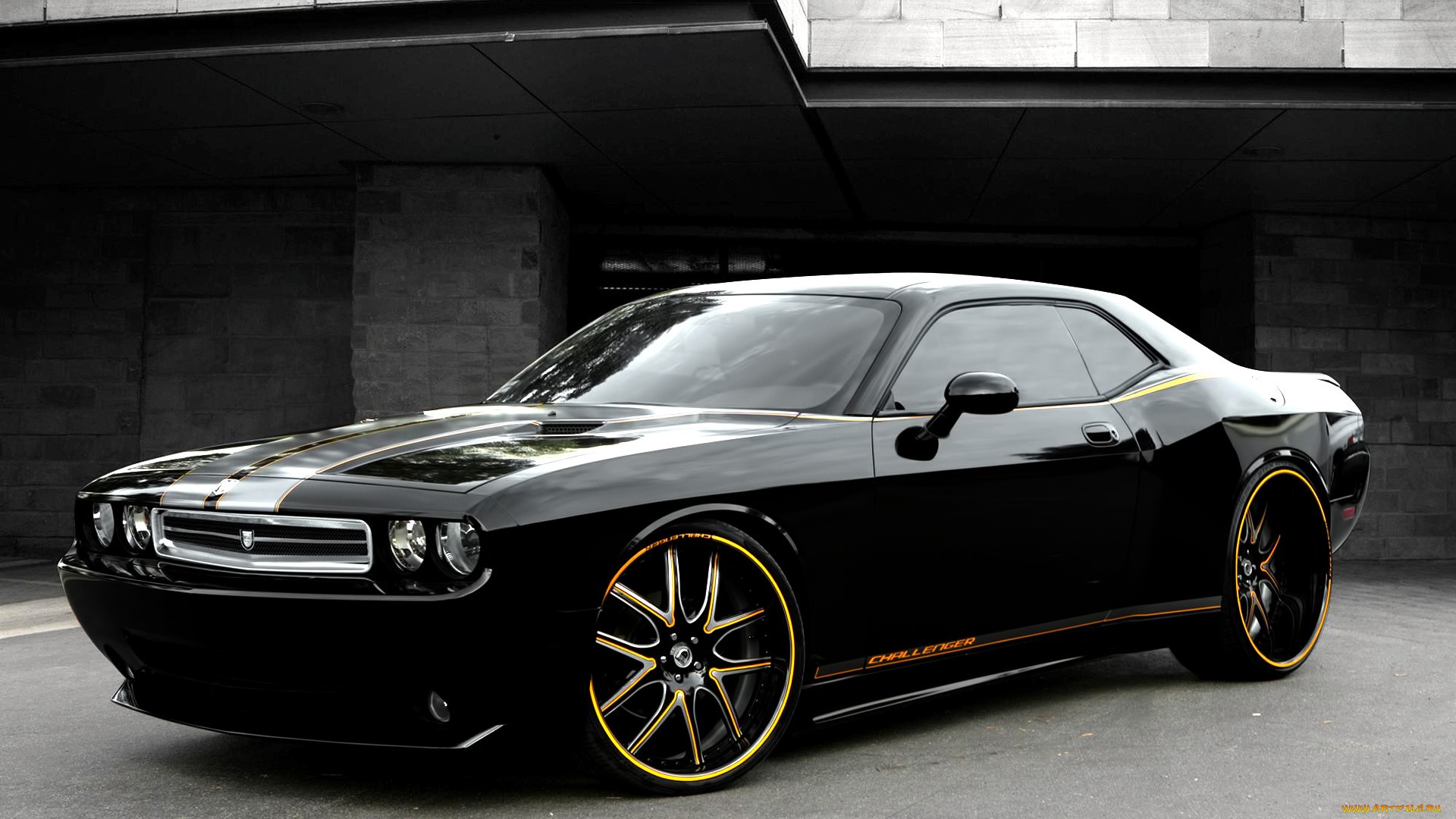 dodge, Challenger, Muscle, Cars, Tuning, Hot, Rod Wallpaper