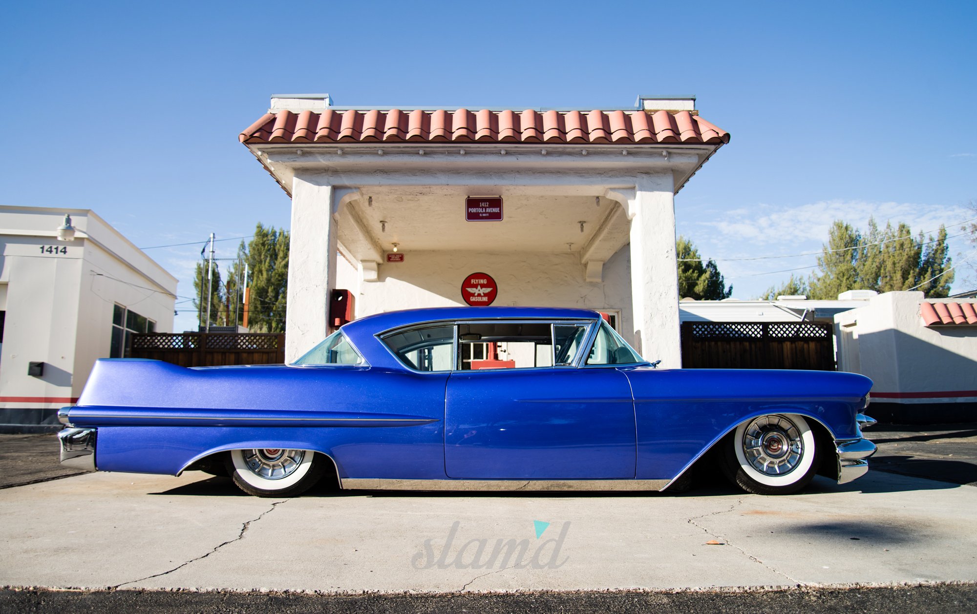 1957, Cadillac, Coupe, Deville, Lowrider, Custom, Retro Wallpaper