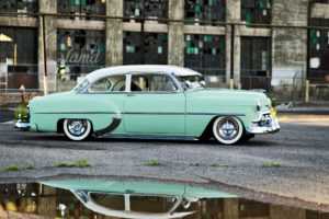 1953, Chevrolet, Deluxe, Lowrider, Custom, Retro