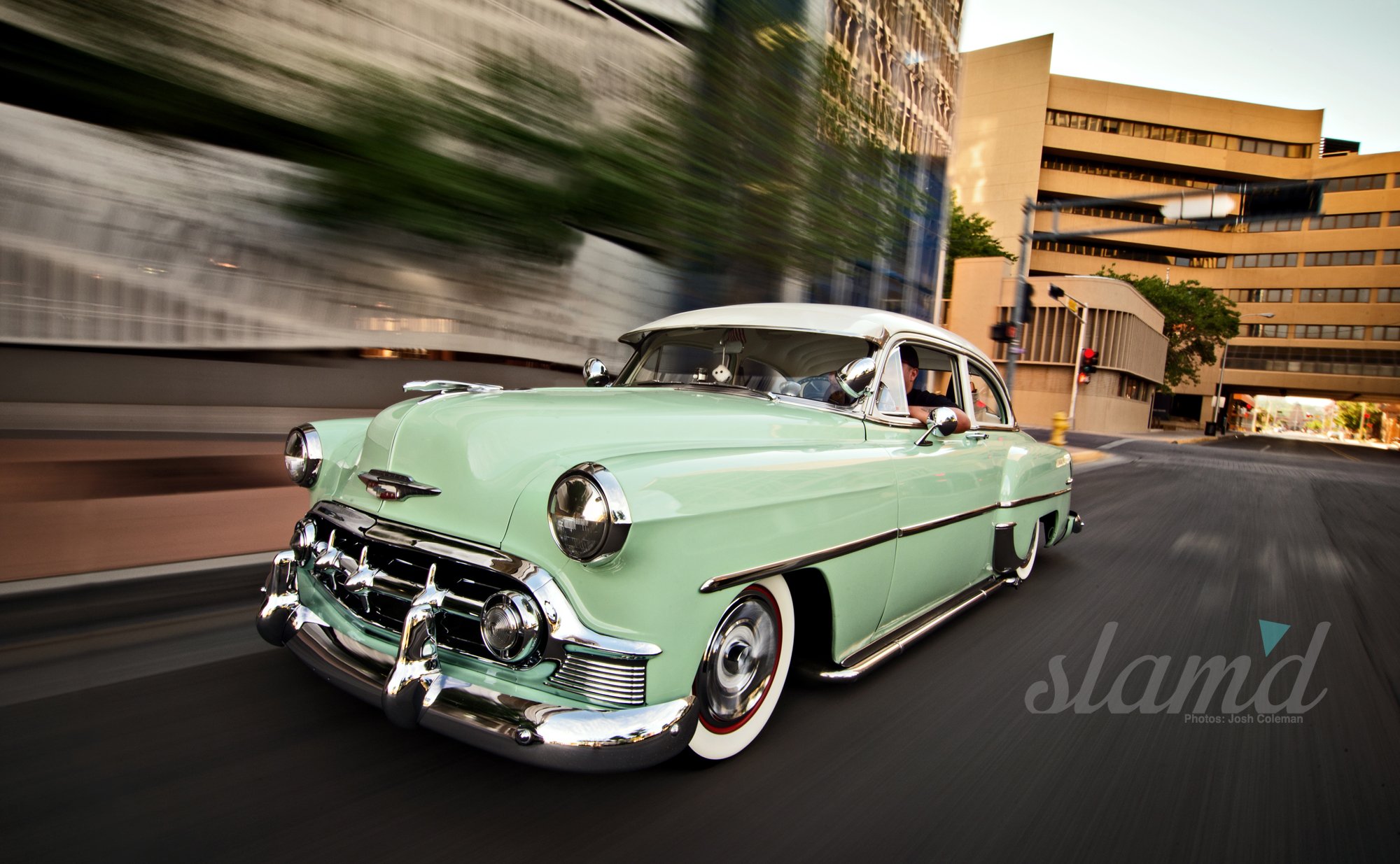 1953, Chevrolet, Deluxe, Lowrider, Custom, Retro Wallpaper