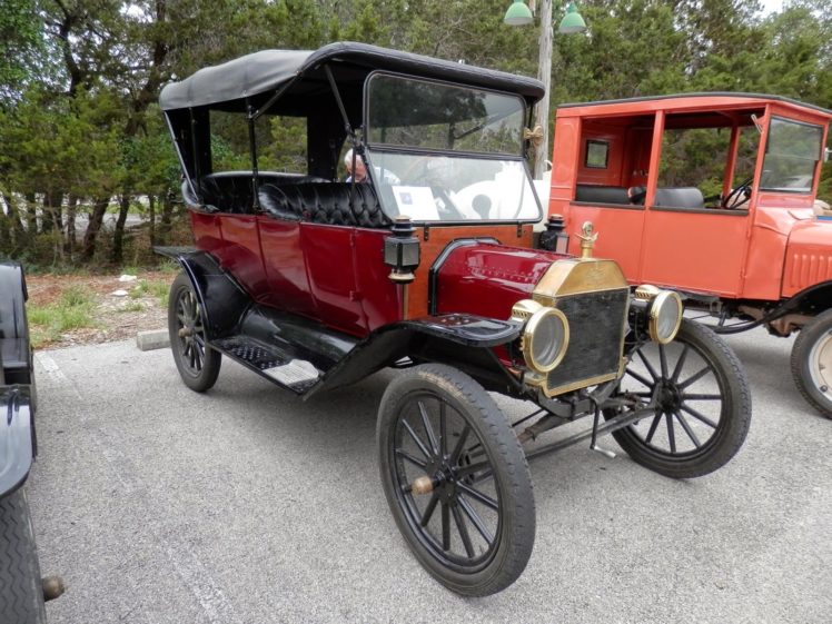 1913, Ford, Model t, Open, Tourer, Classic, Old, Vintage, Retro, Original, Usa, 1600×1200 01 HD Wallpaper Desktop Background