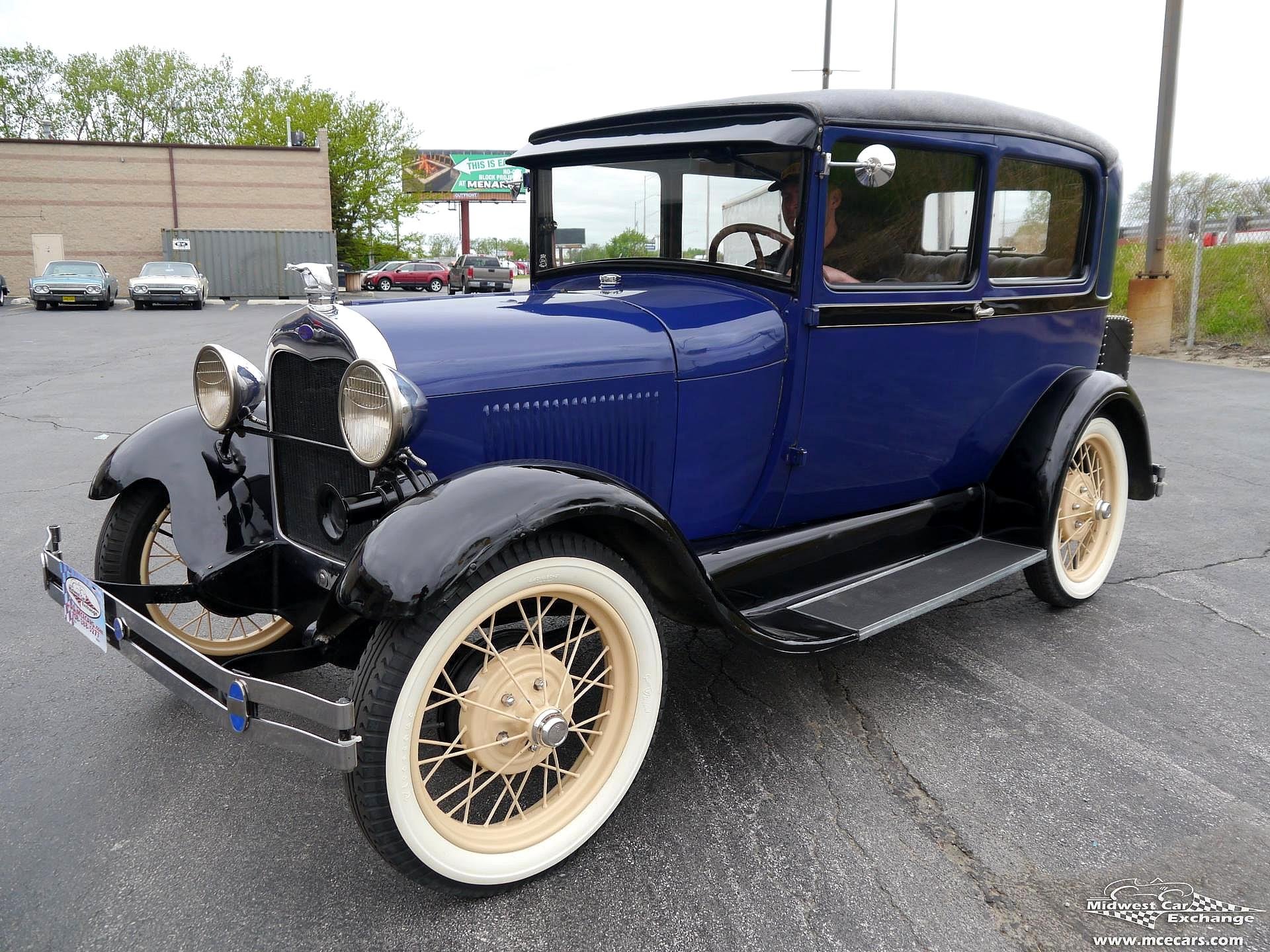 1928, Ford, Model a, Tudor, Sedan, Two, Door, Classic, Old, Vintage, Original, Usa,  06 Wallpaper