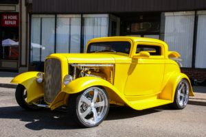 1932, Ford, Coupe, Three, Window, Hotrod, Streetrod, Hot, Rod, Street, Hitech, Yellow, Usa, 5184x3456