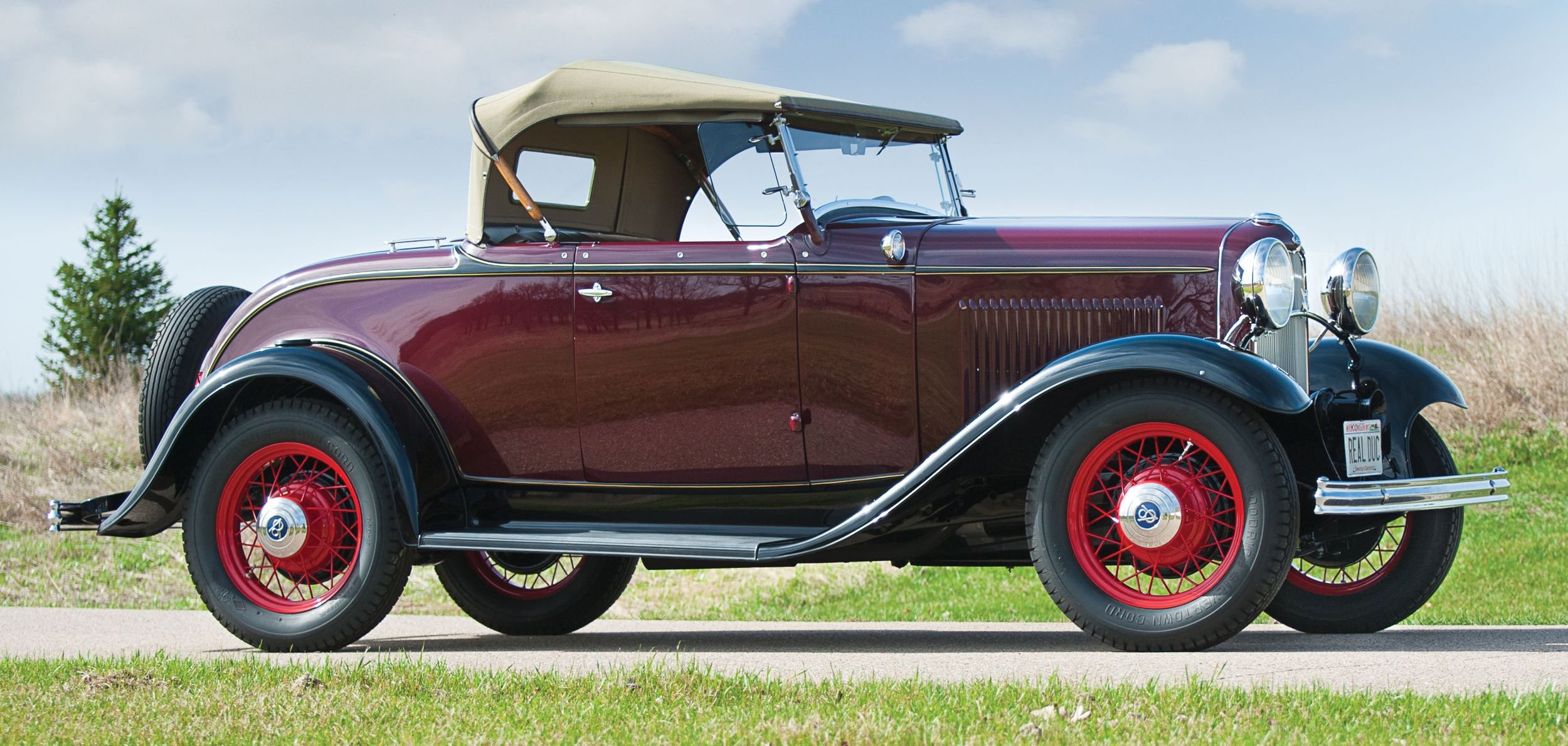 1932, Ford, V 8, De, Luxe, Roadster, Classic, Old, Retro, Vintage, Original, Usa, 2500x1367 02 Wallpaper