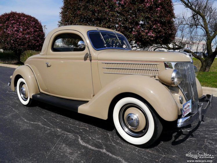 1936, Ford, Deluxe, Coupe, Three, Window, Classic, Old, Vintage, Original, Usa,  01 HD Wallpaper Desktop Background