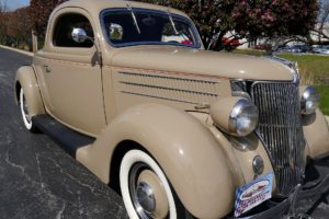 1936, Ford, Deluxe, Coupe, Three, Window, Classic, Old, Vintage, Original, Usa,  03